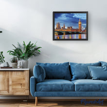 Laden Sie das Bild in den Galerie-Viewer, Malen nach Zahlen für Erwachsene | London Bridge bei Nacht | Figured'Art