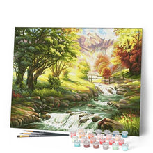 Laden Sie das Bild in den Galerie-Viewer, Malen nach Zahlen Erwachsene Fluss Figured'Art