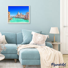 Laden Sie das Bild in den Galerie-Viewer, Malen nach Zahlen für Erwachsene | Der Canal Grande in Venedig | Figured'Art