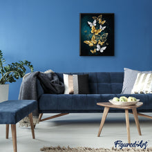 Laden Sie das Bild in den Galerie-Viewer, Malen nach Zahlen für Erwachsene | Magische Schmetterlinge 3 | Figured'Art
