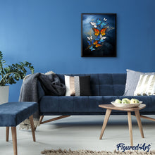 Laden Sie das Bild in den Galerie-Viewer, Malen nach Zahlen für Erwachsene | Magische Schmetterlinge | Figured'Art