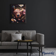 Laden Sie das Bild in den Galerie-Viewer, Malen nach Zahlen für Erwachsene | Bären und Vögel | Figured'Art