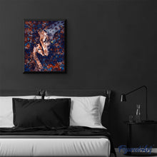 Laden Sie das Bild in den Galerie-Viewer, Malen nach Zahlen für Erwachsene | Giraffe und Blumen | Figured'Art