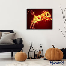 Laden Sie das Bild in den Galerie-Viewer, Malen nach Zahlen für Erwachsene | Feuertiger | Figured'Art
