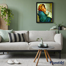 Laden Sie das Bild in den Galerie-Viewer, Malen nach Zahlen für Erwachsene | Mutter mit ihrem Kind | Figured'Art