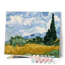 Laden Sie das Bild in den Galerie-Viewer, Malen nach Zahlen für Erwachsene | Van Gogh - Himmel | Figured'Art