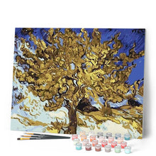Laden Sie das Bild in den Galerie-Viewer, Malen nach Zahlen für Erwachsene | Van Gogh - Maulbeerbaum | Figured'Art