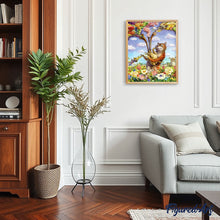 Laden Sie das Bild in den Galerie-Viewer, Malen nach Zahlen für Erwachsene | Katze und Trompete | Figured'Art