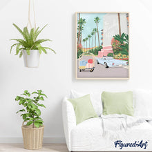 Laden Sie das Bild in den Galerie-Viewer, Reiseposter Beverly Hills