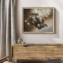 Laden Sie das Bild in den Galerie-Viewer, Malen nach Zahlen für Erwachsene | Entspannte Katzen | Figured'Art