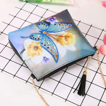Laden Sie das Bild in den Galerie-Viewer, Diamond Painting Handtasche - Schmetterlinge und Narzissen