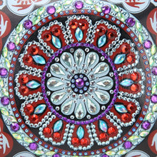 Laden Sie das Bild in den Galerie-Viewer, Diamond Painting Handtasche - Karminrotes Mandala
