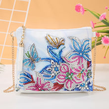 Laden Sie das Bild in den Galerie-Viewer, Diamond Painting Handtasche - Kristallhimmel Schmetterlinge