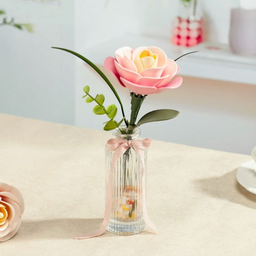 3D Puzzle - Rosa Kamelie