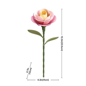 3D Puzzle - Rosa Kamelie