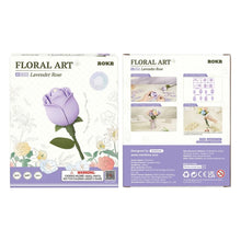 Laden Sie das Bild in den Galerie-Viewer, 3D Puzzle - Lavendelfarbene Rose