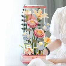 Laden Sie das Bild in den Galerie-Viewer, 3D Puzzle - Blühende Blumenstrauß-Box