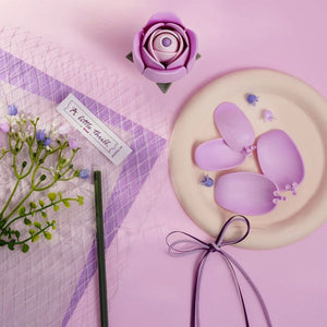 3D Puzzle - Purpurrote Rose