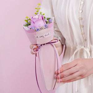 3D Puzzle - Purpurrote Rose