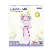 Laden Sie das Bild in den Galerie-Viewer, 3D Puzzle - Purpurrote Rose