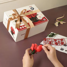 Laden Sie das Bild in den Galerie-Viewer, 3D Puzzle - Roter Rosenstrauß