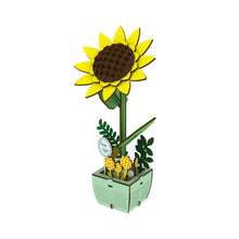 Laden Sie das Bild in den Galerie-Viewer, 3D Puzzle - Hübsche Sonnenblume