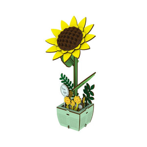 3D Puzzle - Hübsche Sonnenblume