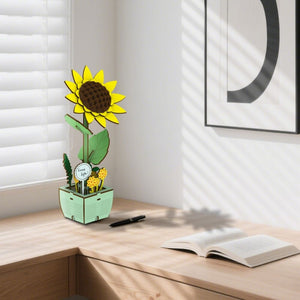 3D Puzzle - Hübsche Sonnenblume