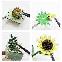 Laden Sie das Bild in den Galerie-Viewer, 3D Puzzle - Hübsche Sonnenblume