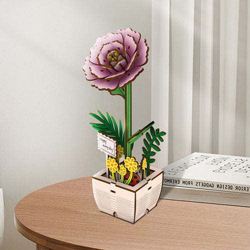 3D Puzzle - Pfingstrose