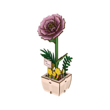 Laden Sie das Bild in den Galerie-Viewer, 3D Puzzle - Pfingstrose
