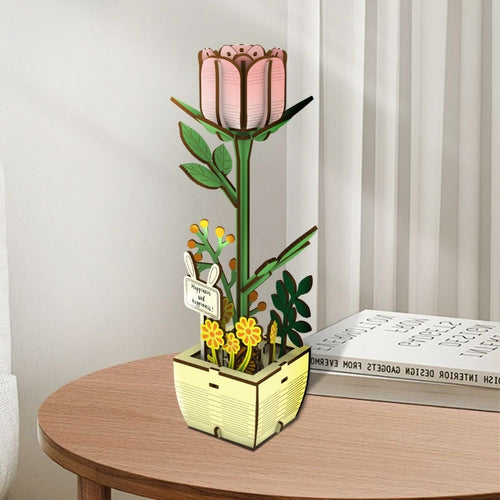 3D Puzzle - Die Rose