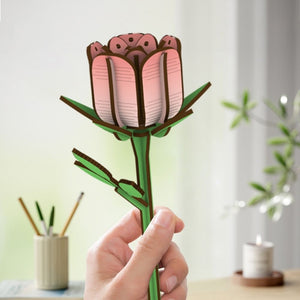 3D Puzzle - Die Rose