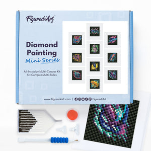 Mini Serie Diamond Painting - Tiere