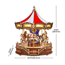 Laden Sie das Bild in den Galerie-Viewer, 3D Puzzle - Klassisches Karussell