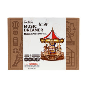 3D Puzzle - Klassisches Karussell