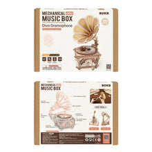Laden Sie das Bild in den Galerie-Viewer, 3D Puzzle - Diva-Grammophon