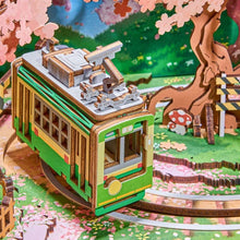Laden Sie das Bild in den Galerie-Viewer, 3D Puzzle Spieluhr - Sakura Traumtour
