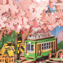 Laden Sie das Bild in den Galerie-Viewer, 3D Puzzle Spieluhr - Sakura Traumtour