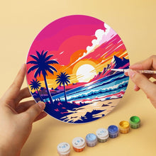 Laden Sie das Bild in den Galerie-Viewer, Mini Serie Malen nach Zahlen - Scheiben Ø20cm (6 Stück) - Wunder der Natur
