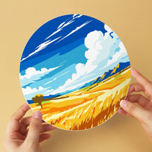 Laden Sie das Bild in den Galerie-Viewer, Mini Serie Malen nach Zahlen - Scheiben Ø20cm (6 Stück) - Wunder der Natur
