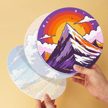 Laden Sie das Bild in den Galerie-Viewer, Mini Serie Malen nach Zahlen - Scheiben Ø20cm (6 Stück) - Wunder der Natur
