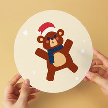 Laden Sie das Bild in den Galerie-Viewer, Mini Serie Malen nach Zahlen - Scheiben Ø20cm (6 Stück) - Vintage-Weihnachtsspielzeug