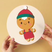 Laden Sie das Bild in den Galerie-Viewer, Mini Serie Malen nach Zahlen - Scheiben Ø20cm (6 Stück) - Lebkuchenfreunde 2