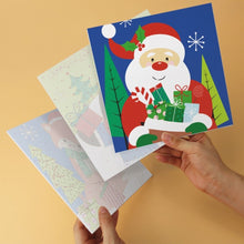 Laden Sie das Bild in den Galerie-Viewer, Mini Serie Malen nach Zahlen 20x20 cm (6 Stück) - Leuchtende Weihnachtsikonen