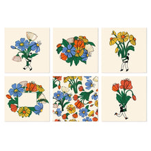 Laden Sie das Bild in den Galerie-Viewer, Mini Serie Malen nach Zahlen 20x20 cm (6 Stück) - Handverlesene Blüten Figured'Art