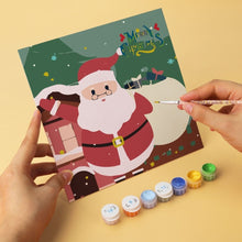 Laden Sie das Bild in den Galerie-Viewer, Mini Serie Malen nach Zahlen 20x20 cm (6 Stück) - Holly-Jolly-Illustrationen