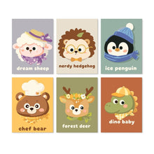 Laden Sie das Bild in den Galerie-Viewer, Mini Serie Malen nach Zahlen 15x20 cm (6 Stück) - Die Kleinen Figured'Art