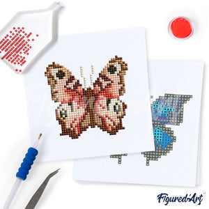 Mini Serie Diamond Painting - Schmetterlinge