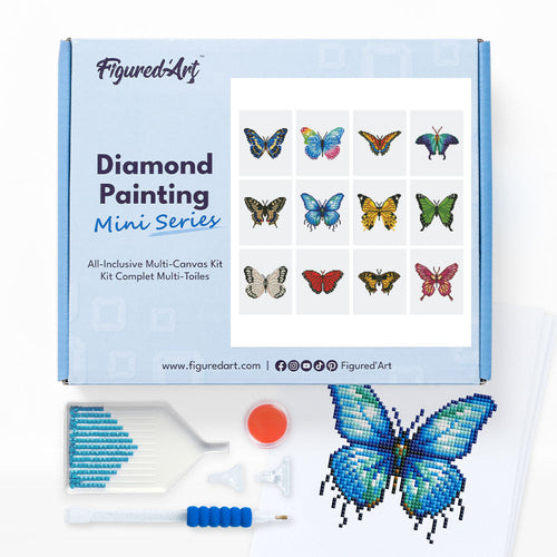 Mini Serie Diamond Painting - Schmetterlinge 3